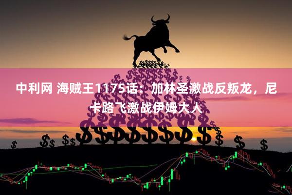 中利网 海贼王1175话：加林圣激战反叛龙，尼卡路飞激战伊姆大人