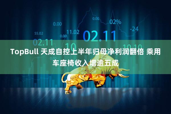 TopBull 天成自控上半年归母净利润翻倍 乘用车座椅收入增逾五成